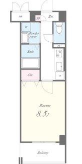 アルコバレーノ 間取り