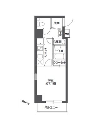 ニューシティアパートメンツ南千住  間取り