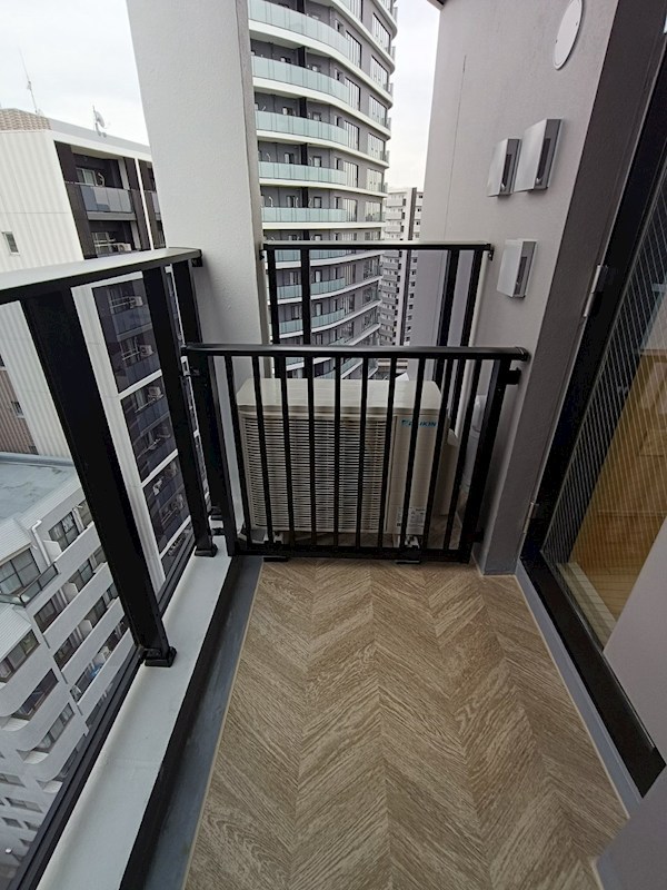 ザ・ライオンズフォーシア町屋  ベランダ