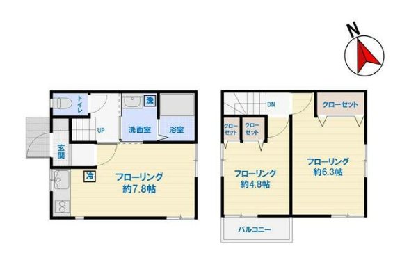 カーサ道灌山 間取り