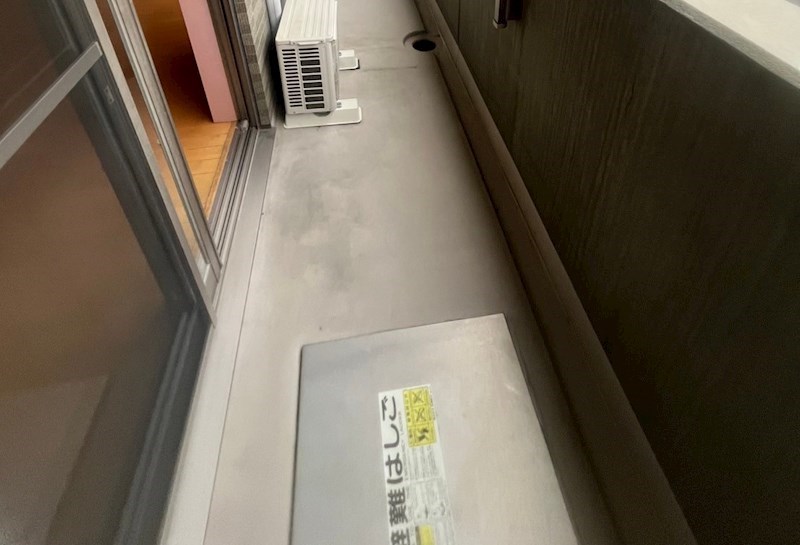 梅島ヒルズ  ベランダ