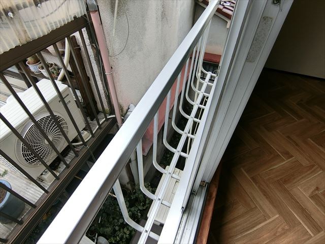 コーポ白ゆり ベランダ