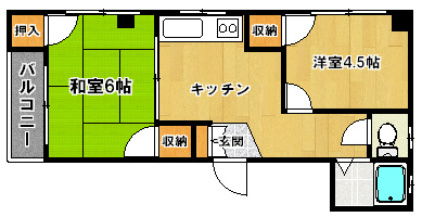 ＣＡＳＡ小林      間取り