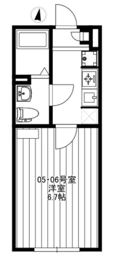 ルミノソ柴又   間取り