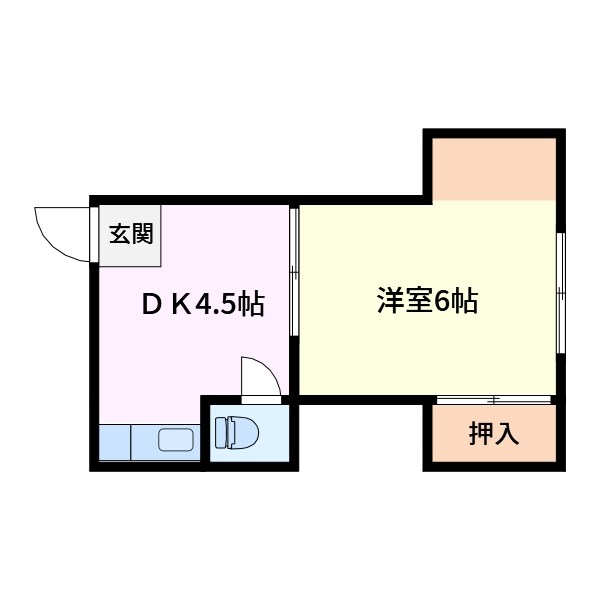 山口アパート 間取り