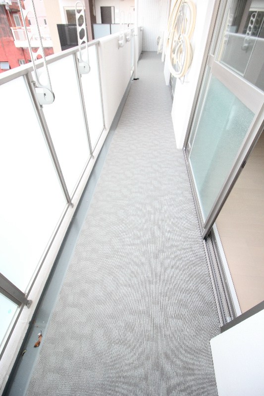 クレシェンテ月島 ベランダ