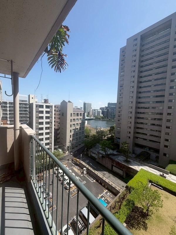 越前堀永谷マンション ベランダ