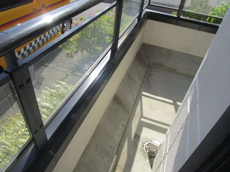 磯貝マンション ベランダ