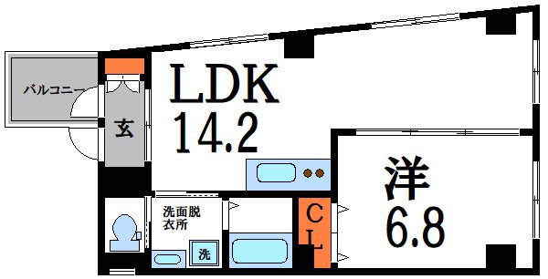 アウンザスイ 間取り