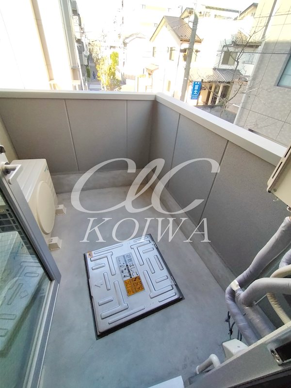 アウンザスイ ベランダ