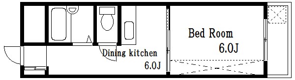 クリスタルコーポ大島 間取り