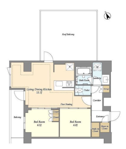 オアーゼ日暮里レジデンス 間取り