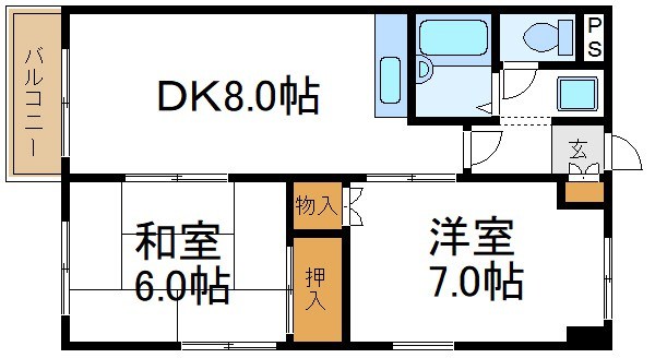 マンション鈴音 間取り
