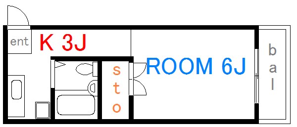 ハイネスＲＳ 間取り図