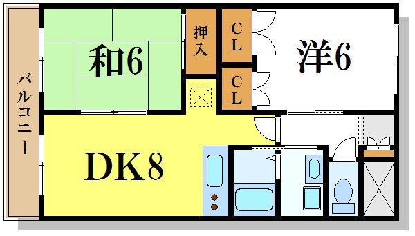 エスポワール篠崎2 間取り