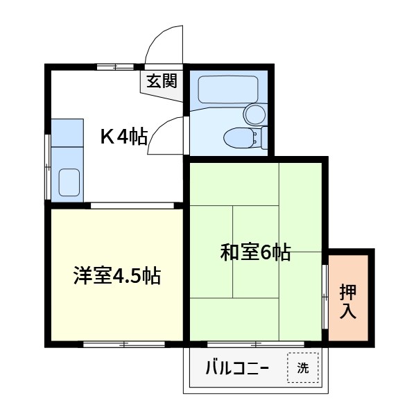 エメラルドサンハイツ 間取り