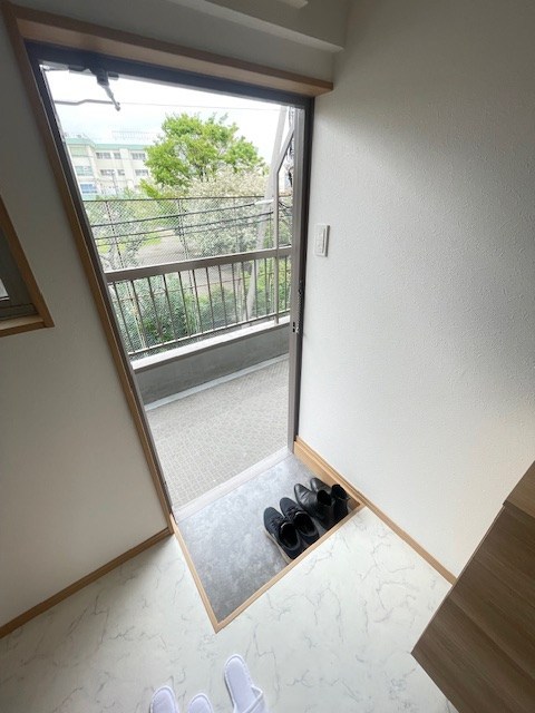 パールハイツ 玄関