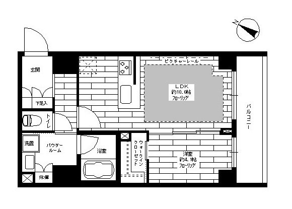 グランドコンシェルジュ日本橋水天宮 間取り