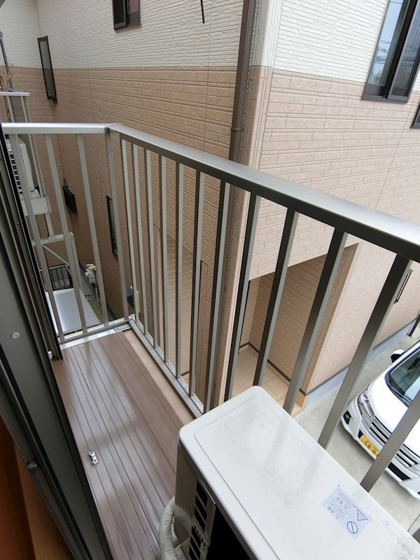 メゾネットK ベランダ