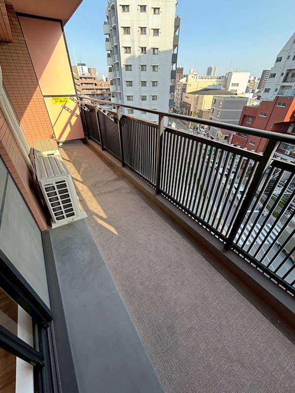 コスモフェスタ日暮里 ベランダ