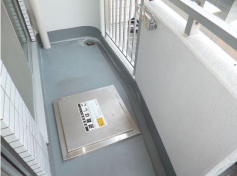 エレガンス綾瀬4 ベランダ