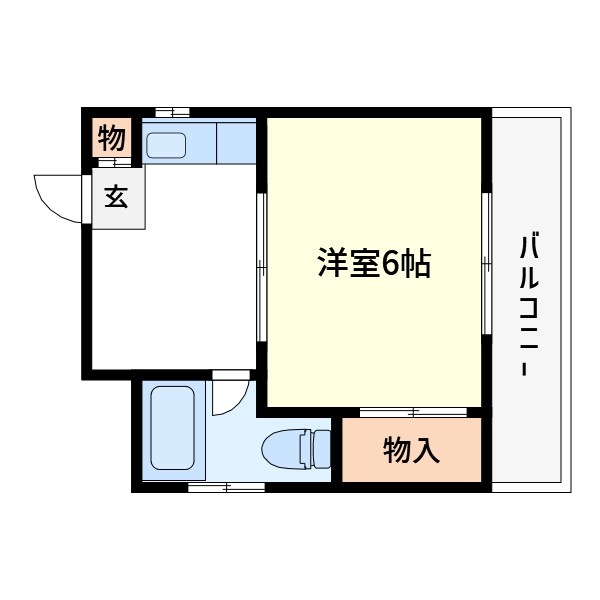 第二柏木ビル   間取り