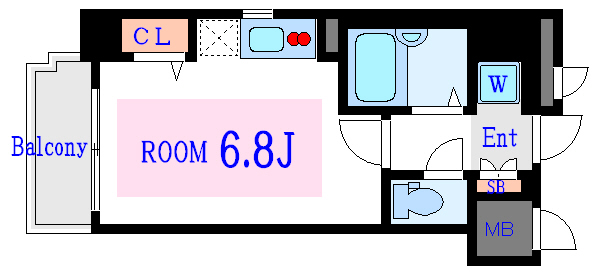 Ｎ・ＴＲＵＳＴ　Ⅵ 間取り図