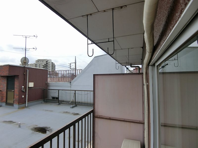 ハイツ林 ベランダ