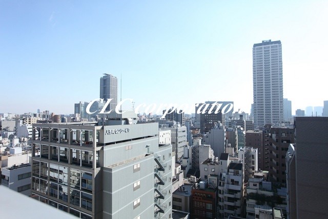 レジディア日本橋人形町Ⅱ  ベランダ