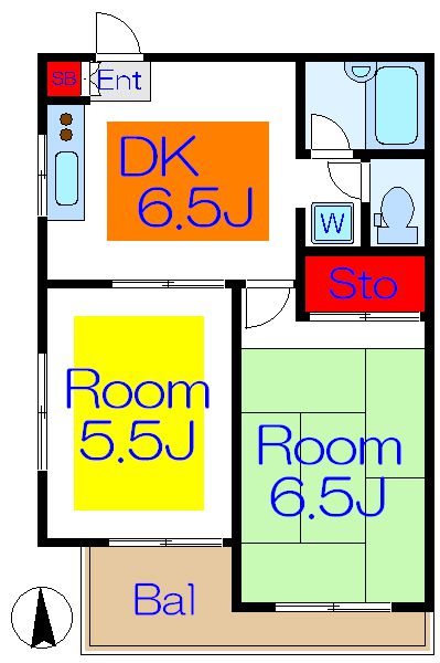 磯貝マンション 間取り
