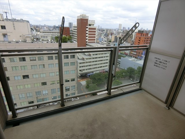 エクセレンシア駒込 ベランダ