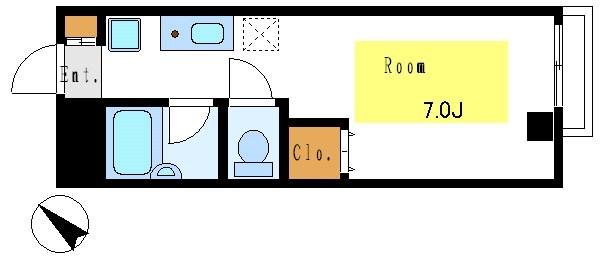 エスポワールTSURUGI 間取り