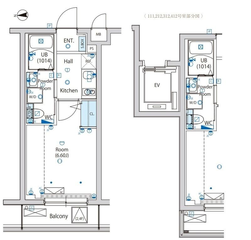エストゥルース亀有 間取り