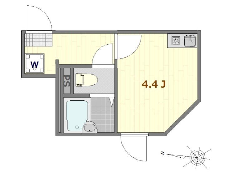 Well-being日暮里北 間取り