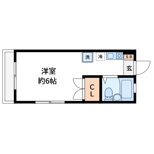 Sasaki no.31 101号室 間取り