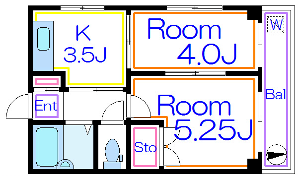三幸ハイツ 間取り