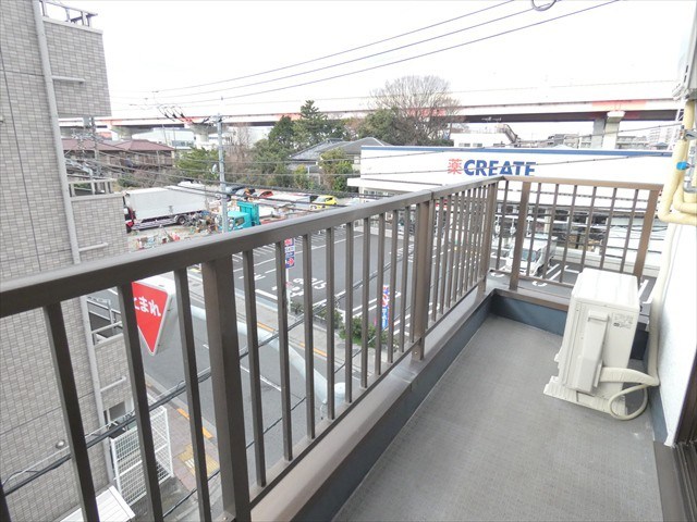 プリンセスアヤセ ベランダ