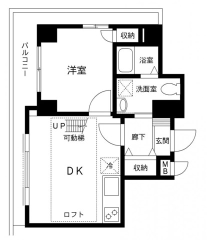 リバーシア佃 間取り