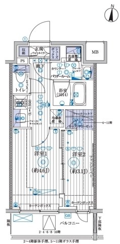 ブライズ東陽町 間取り
