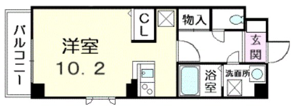 カーネリアンコート.T・S  間取り
