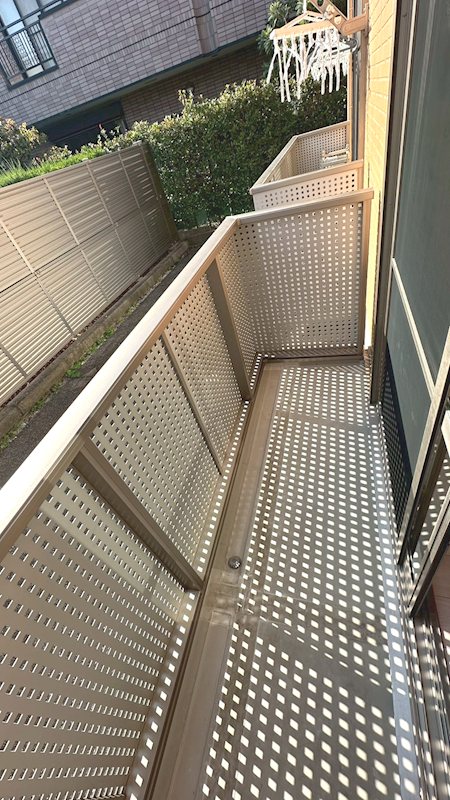 シャーメゾンニシノ ベランダ