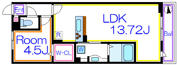 ダ　アン　ア　シス    間取り