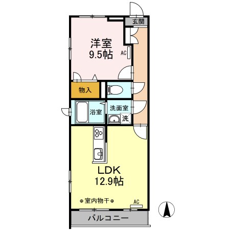 Emile　(エミール)  間取り
