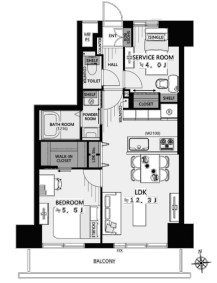 ライオンズマンション綾瀬・谷中公園  間取り