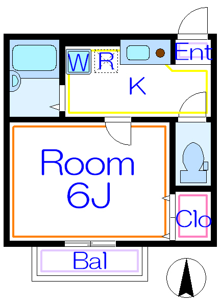 ベルダ・ビレッジオⅡ 間取り