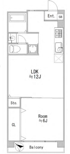 関屋ステーションハイツ 間取り