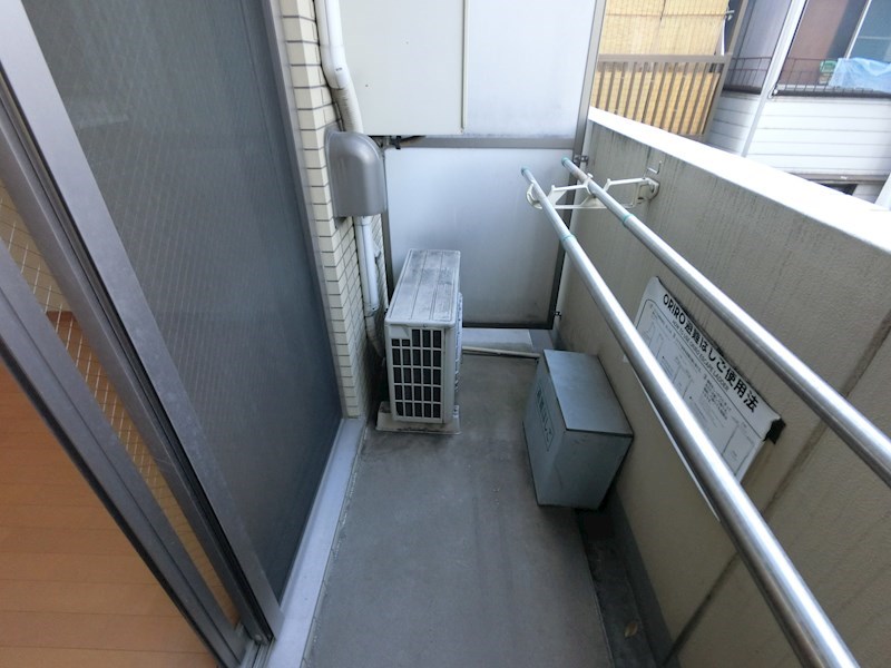 ドゥーエ西大島  ベランダ