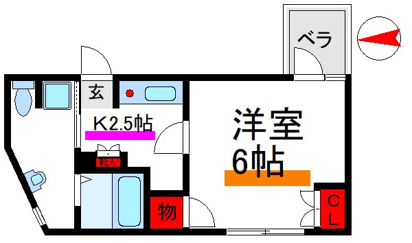 スコレータムラマⅡ 間取り