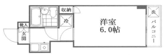 スカイコート高砂 間取り