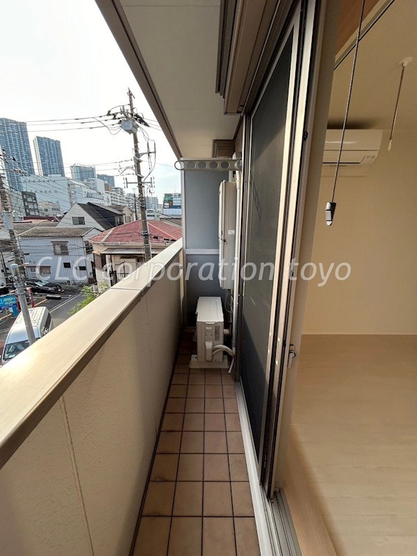 プランドールコート   ベランダ